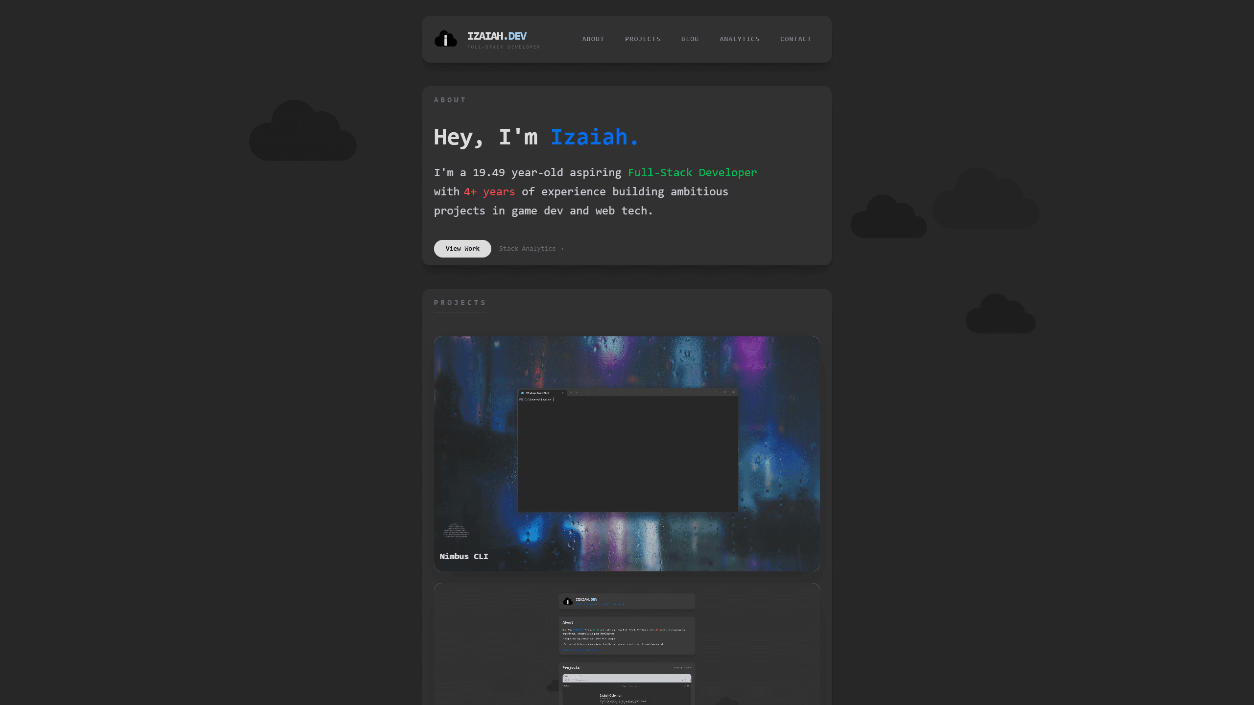 Website Portfolio 2.0